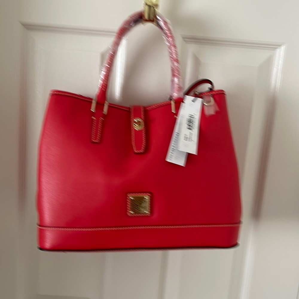 Dooney & Bourke Red Perry Satchel
